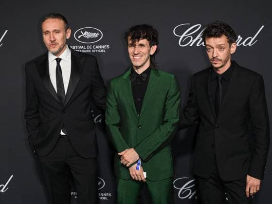Cannes, 78th Cannes Film Festival 2025 - Evening 4 - Chopard Gala Cannes, 78th Cannes Film Festival 2025 - Evening 4 - Chopard Gala - In the photo: Roberto Minervini, Nahuel Pérez Biscayart cannes France  Copyright: xIPA ABACAx