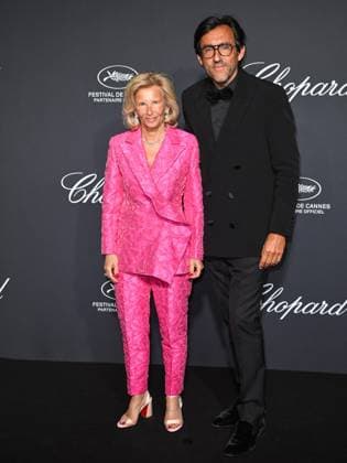 Cannes, 78th Cannes Film Festival 2025 - Evening 4 - Chopard Gala Cannes, 78th Cannes Film Festival 2025 - Evening 4 - Chopard Gala - In the photo: Iris Knobloch, Francois Breavoine cannes France  Copyright: xIPA ABACAx