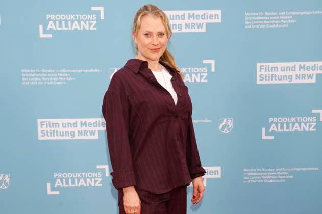 Maren Schmitt beim Empfang der Landesregierung Nordrhein-Westfalen, der Film- und Medienstiftung NRW und der Produktionsallianz anlässlich der 78. Internationalen Filmfestspiele von Cannes im Vilebrequin La Plage Ondine Restaurant & Beach Club. Cannes, 16.05.2025
