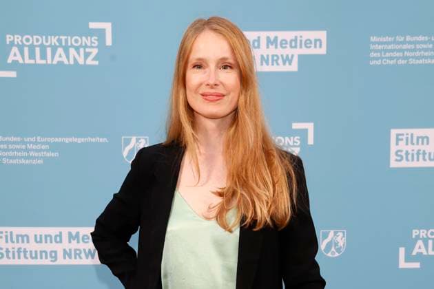 Odine Johne beim Empfang der Landesregierung Nordrhein-Westfalen, der Film- und Medienstiftung NRW und der Produktionsallianz anlässlich der 78. Internationalen Filmfestspiele von Cannes im Vilebrequin La Plage Ondine Restaurant & Beach Club. Cannes, 16.05.2025