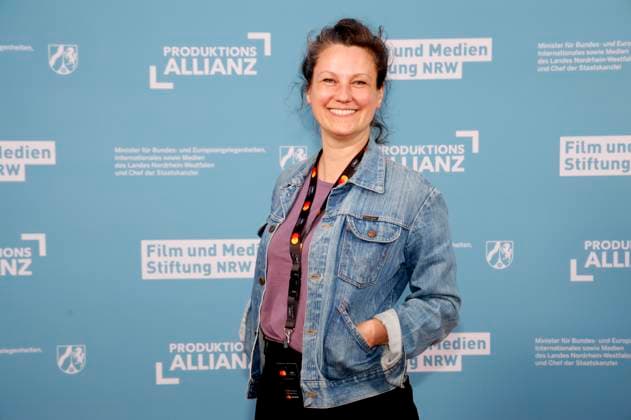 Louise Peter beim Empfang der Landesregierung Nordrhein-Westfalen, der Film- und Medienstiftung NRW und der Produktionsallianz anlässlich der 78. Internationalen Filmfestspiele von Cannes im Vilebrequin La Plage Ondine Restaurant & Beach Club. Cannes, 16.05.2025