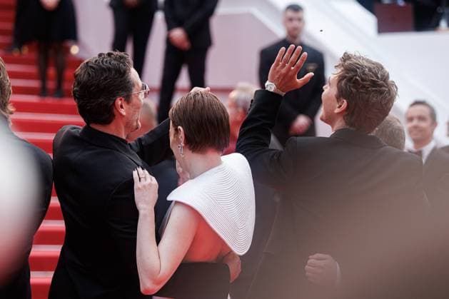 Festival de Cannes - Eddington Premiere Pedro Pascal, Emma Stone und Austin Butler bei der Premiere zu Eddington während der 78. Filmfestspiele in Cannes im Palais de Festival am 16.05.2025. Copyright: xEventpressxKochanx