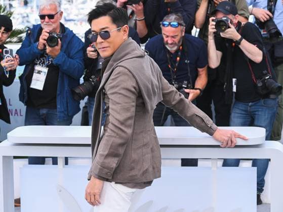 Cannes, France: Cannes, 78th Cannes Film Festival 2025 - day 5 - photocall of the film Sons Of The Neon Night - In the photo: Louis Koo Cannes France  - ZUMAp169 20250517_zea_p169_076 Copyright: xAlbertoxTerenghix