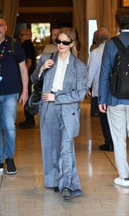 Cannes, 78th Cannes Film Festival 2025 - day 5 - Alba Rorhwacher exits the Hotel Majestic  Copyright: xManuelexMangiarottix xipa-agency.netx xipa-agency.netx xIPAx xipa-agencyxnetx IPA_Agency_IPA57815604