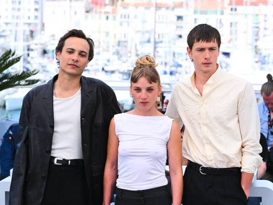 Cannes, 78th Cannes Film Festival 2025 - day 5 - Photocall of the film Urchin Cannes, 78th Cannes Film Festival 2025 - day 5 - Photocall of the film Urchin . In the photo Frank Dillane, Harris Dickinson, Megan Northam Cannes France  Copyright: xIPA ABACAx
