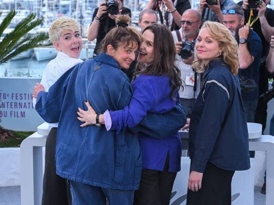Cannes, 78th Cannes Film Festival 2025 - day 5 - jury photocall - Pictured: President of the Un Certain Regard Jury Molly Manning Walker, President of the Camera d Or Jury Alice Rohrwacher, President of the Jury Juliette Binoche and President of the Short Film Jury Maren Ade.  Copyright: xAlbertoxTerenghix xipa-agency.netx xPoolxPhotoxEventsx05x IPA_Agency_IPA57818433