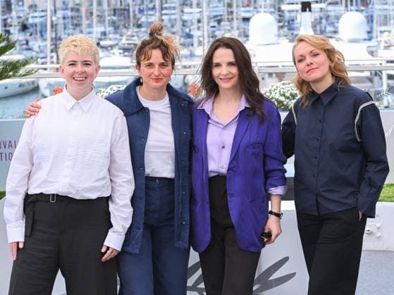 Cannes, 78th Cannes Film Festival 2025 - day 5 - jury photocall - Cannes, 78th Cannes Film Festival 2025 - day 5 - jury photocall - Pictured: President of the Un Certain Regard Jury Molly Manning Walker, President of the Camera d Or Jury Alice Rohrwacher, President of the Jury Juliette Binoche and President of the Short Film Jury Maren Ade. cannes France  Copyright: xIPA ABACAx