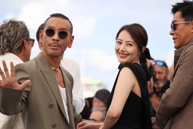 Entertainment Bilder des Tages Sons Of The Neon Night Photocall - The 78th Annual Cannes Film Festival Juno Mak, Gao Yuanyuan - Sons Of The Neon Night Photocall - The 78th Annual Cannes Film Festival in Cannes, France on May 17, 2025.  Copyright: x Chassery+Courdjix