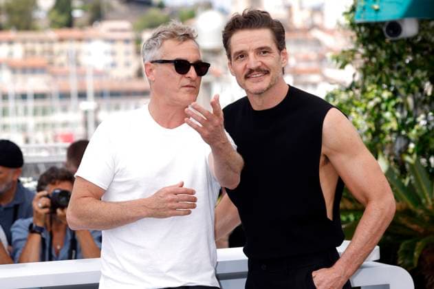Joaquin Phoenix und Pedro Pascal beim Photocall zum Kinofilm Eddington auf dem Festival de Cannes 2025 78. Internationale Filmfestspiele von Cannes am Palais des Festivals. Cannes, 17.05.2025