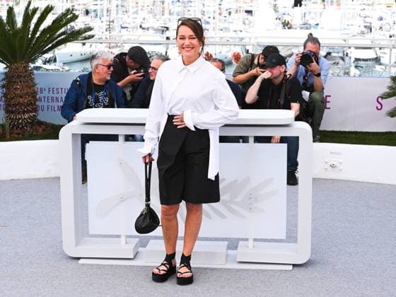 Cannes, France, Cannes: Cannes, 78th Cannes Film Festival 2025 - day 5 - Photocall of the film The Great Arch. In the photo Sidse Babett Knudsen Cannes Cannes  - ZUMAp169 20250517_zea_p169_515 Copyright: xAlbertoxTerenghix
