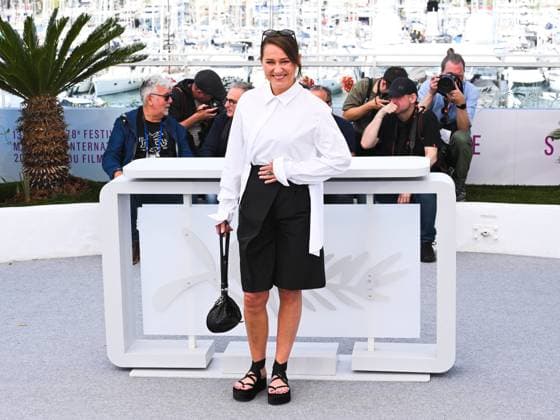 Cannes, France, Cannes: Cannes, 78th Cannes Film Festival 2025 - day 5 - Photocall of the film The Great Arch. In the photo Sidse Babett Knudsen Cannes Cannes  - ZUMAp169 20250517_zea_p169_518 Copyright: xAlbertoxTerenghix