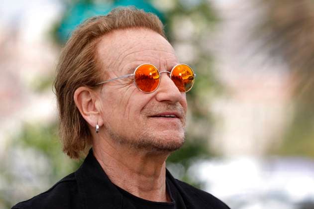 Bono beim Photocall zum Apple TV+ Dokumentarfilm Bono: Stories of Surrender auf dem Festival de Cannes 2025 78. Internationale Filmfestspiele von Cannes am Palais des Festivals. Cannes, 17.05.2025