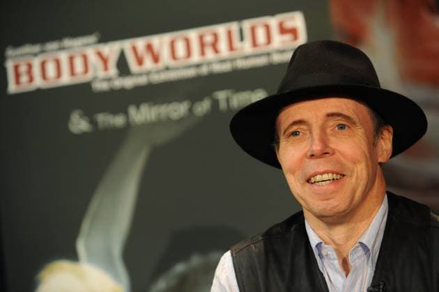 Body Worlds Plastinates - London Gunther Von Hagens Unveils Latest Additions To His Exhibitions Of Real Dead Bodies Preserved By The Plastisizing Technique He Developed, At The O2 Arena, Millennium Way, London. CAP CK CK Great Britain Copyright: xCK CapitalxPicturesx