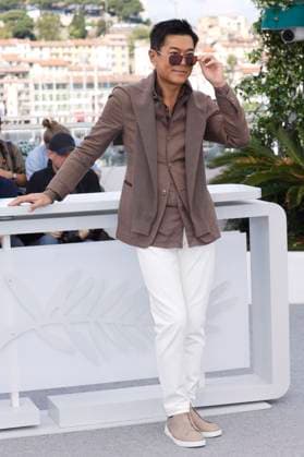 Louis Koo beim Photocall zum Kinofilm Sons of the Neon Night Fung lam fo saan auf dem Festival de Cannes 2025 78. Internationale Filmfestspiele von Cannes am Palais des Festivals. Cannes, 17.05.2025