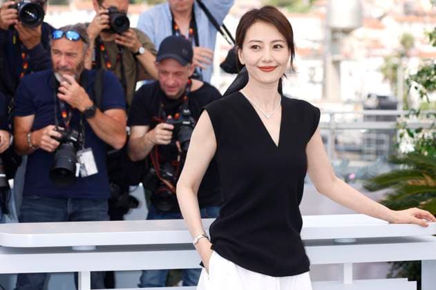 Gao Yuanyuan beim Photocall zum Kinofilm Sons of the Neon Night Fung lam fo saan auf dem Festival de Cannes 2025 78. Internationale Filmfestspiele von Cannes am Palais des Festivals. Cannes, 17.05.2025