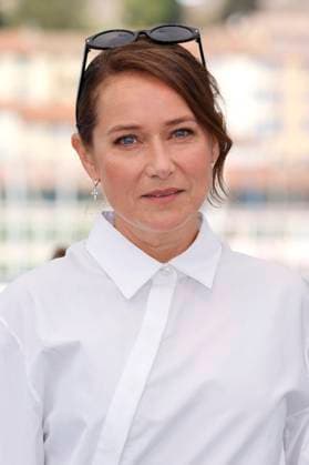 Sidse Babett Knudsen beim Photocall zum Kinofilm L inconnu de la Grande Arche The Great Arch auf dem Festival de Cannes 2025 78. Internationale Filmfestspiele von Cannes am Palais des Festivals. Cannes, 17.05.2025
