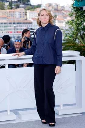 Maren Ade beim Photocall mit den Jury-Präsidentinnen auf dem Festival de Cannes 2025 78. Internationale Filmfestspiele von Cannes am Palais des Festivals. Cannes, 17.05.2025