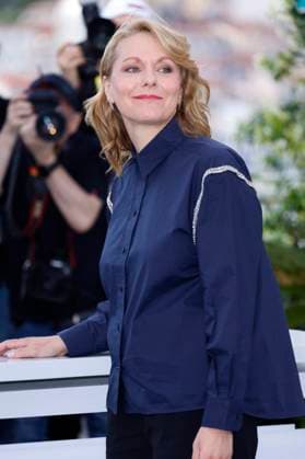 Maren Ade beim Photocall mit den Jury-Präsidentinnen auf dem Festival de Cannes 2025 78. Internationale Filmfestspiele von Cannes am Palais des Festivals. Cannes, 17.05.2025