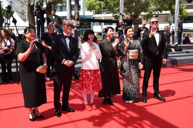 Renoir Red Carpet at the 78th Annual Cannes Film Festival Eiko Mizuno Gray, Lily Franky, Chie Hayakawa, Suzuki Yui, Hikari Ishida and Jason Gray - Renoir Red Carpet at the 78th Annual Cannes Film Festival in Cannes, France on May 17, 2025.  Copyright: x Chassery+Courdjix