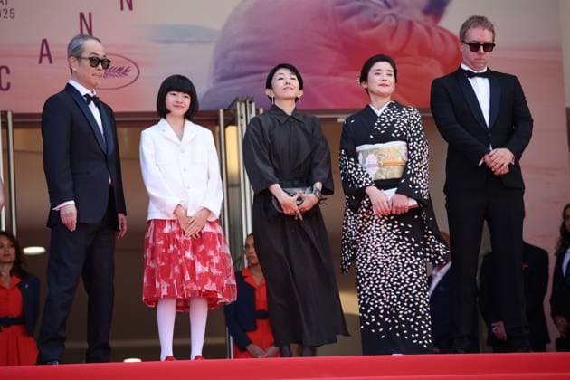 Renoir Red Carpet at the 78th Annual Cannes Film Festival Lily Franky, Chie Hayakawa, Suzuki Yui, Hikari Ishida - Renoir Red Carpet at the 78th Annual Cannes Film Festival in Cannes, France on May 17, 2025.  Copyright: x Chassery+Courdjix