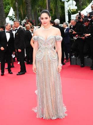 Cannes, 78th Cannes Film Festival 2025 - evening 5 - red carpet of the film Nouvelle Vague Cannes, 78th Cannes Film Festival 2025 - evening 5 - red carpet of the film Nouvelle Vague . In the photo Araya Hargate Cannes France  Copyright: xIPA ABACAx