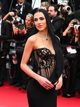 Cannes, 78th Cannes Film Festival 2025 - evening 5 - I Beauty Cannes, 78th Cannes Film Festival 2025 - evening 5 - red carpet of the film Nouvelle Vague - In the photo: GIULIA SALEMI cannes France  Copyright: xIPA ABACAx