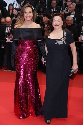 Cannes Die My Love Screening JD Mariska Hargitay and Trish Adlesic attend the Die My Love red carpet at the 78th annual Cannes Film Festival at Palais des Festivals on May 17, 2025 in Cannes, France. Photo by Jerome Domine ABACAPRESS.COM Cannes France  Copyright: xDominexJerome ABACAx