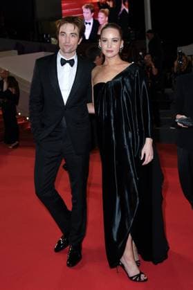 Cannes Exit Die My Love Premiere AM Robert Pattinson and Jennifer Lawrence attending the Die My Love Premiere in Cannes, France on May 17, 2025 as part of the 78th Cannes Film Festival. Photo by Aurore Marechal ABACAPRESS.COM Cannes France  Copyright: xMarechalxAurore ABACAx