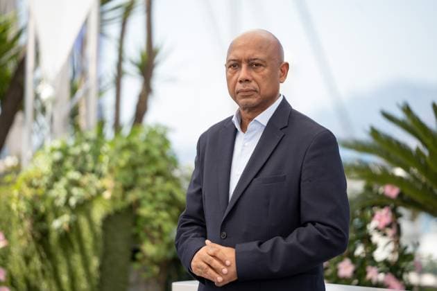Entertainment Bilder des Tages Raoul Peck poses during the Orwell: 2+2=5 photocall at the 78th annual Cannes Film Festival at Palais des Festivals in Cannes, France, on May 18, 2025.  Copyright: xLucaxCarlinox originalFilename: carlino-notitle250518_npUUO.jpg