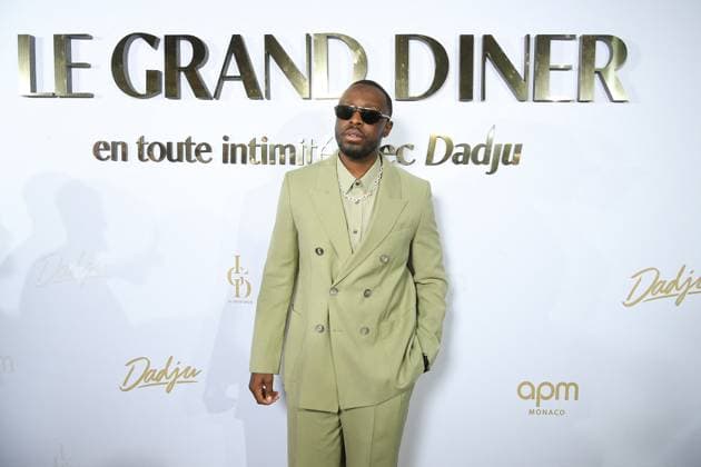 Grand Diner en toute intimite avec Dadju Dadju Djuna at the photocall of her Grand Diner en toute intimite with Dadju on the beach of the Carlton Hotel during the 78th Cannes International Film Festival, France, May 17, 2025 Lionel Urman Bestimage  Copyright: xLIONELxURMANxx xBESTIMAGExLIONELxURMANxx xBESTIMAGEx