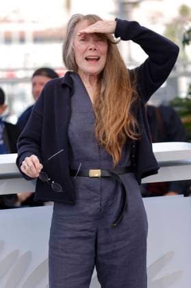 Sissy Spacek beim Photocall zum Kinofilm Die, My Love auf dem Festival de Cannes 2025 78. Internationale Filmfestspiele von Cannes am Palais des Festivals. Cannes, 18.05.2025
