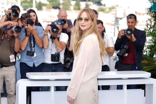 Jennifer Lawrence beim Photocall zum Kinofilm Die, My Love auf dem Festival de Cannes 2025 78. Internationale Filmfestspiele von Cannes am Palais des Festivals. Cannes, 18.05.2025