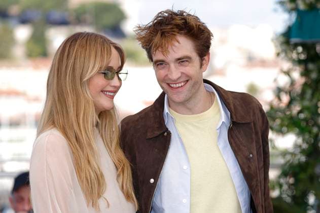 Jennifer Lawrence und Robert Pattinson beim Photocall zum Kinofilm Die, My Love auf dem Festival de Cannes 2025 78. Internationale Filmfestspiele von Cannes am Palais des Festivals. Cannes, 18.05.2025