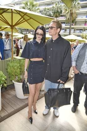 Ruby O. Fee und Matthias Schweighöfer beim Medienboard Empfang in Cannes am 17.05.2025