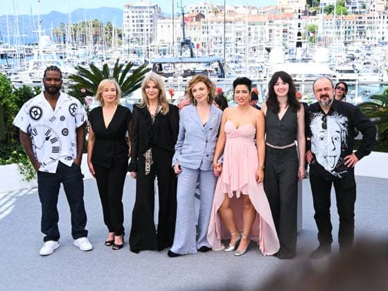 Cannes, 78th Cannes Film Festival 2025 - day 6 - Photocall of the film Mama . In the photo: Martin Obgu, Dominika Bednarczyk, Chelli Goldenberg, Evgenia Dodina, Or Sinai, Kasia Katarzyna Lubik and Arkadiusz Jakubik  Copyright: xAlbertoxTerenghix xipa-agency.netx xPoolxPhotoxEventsx05x IPA_Agency_IPA57873532