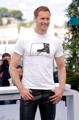 Alexander Skarsgard beim Photocall zum Kinofilm Pillion auf dem Festival de Cannes 2025 78. Internationale Filmfestspiele von Cannes am Palais des Festivals. Cannes, 18.05.2025
