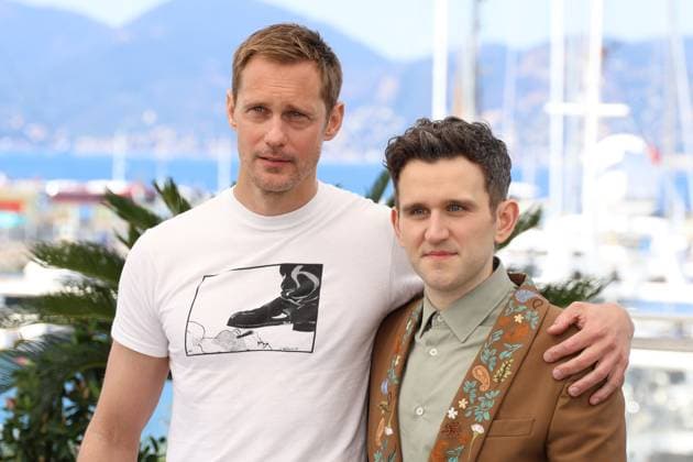 78eme Festival International du Film de Cannes Photocall du film Pillion 78th Cannes Film Festival Photocall with cast of the film Pillion Alexander Skarsgard and Harry Melling 444565 2025 05 18 Cannes France  Copyright: xIsabellexVautierx xStarfacex STAR_444565_006