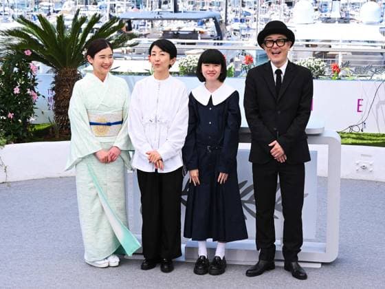 Cannes, 78th Cannes Film Festival 2025 - day 6 - Photocall of the film Renoir Cannes, 78th Cannes Film Festival 2025 - day 6 - Photocall of the film Renoir . In the photo: Hikari Ishida, Chie Hayakawa, Suzuki Yui and Lily Franky Cannes France France  Copyright: xIPA ABACAx
