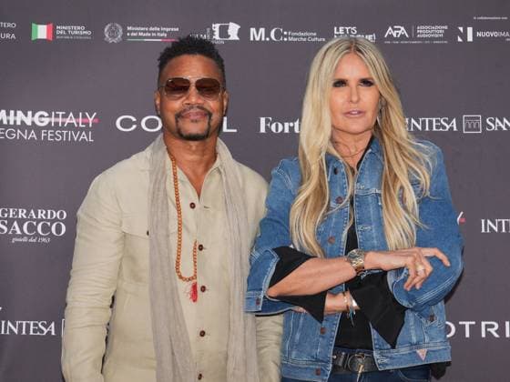 Cannes, 78th Cannes Film Festival 2025 - day 6 - press conference Filming Italy Sardinia - In the photo: Cuba Gooding Jr. and Tiziana Rocca  Copyright: xBarbaraxAmendolax xipa-agency.netx xPoolxVideoxEventsx05x IPA_Agency_IPA57874647