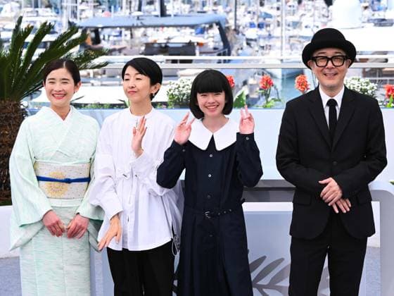 Cannes, France, France: Cannes, 78th Cannes Film Festival 2025 - day 6 - Photocall of the film Renoir . In the photo: Hikari Ishida, Chie Hayakawa, Suzuki Yui and Lily Franky Cannes France  - ZUMAp169 20250518_zea_p169_769 Copyright: xAlbertoxTerenghix