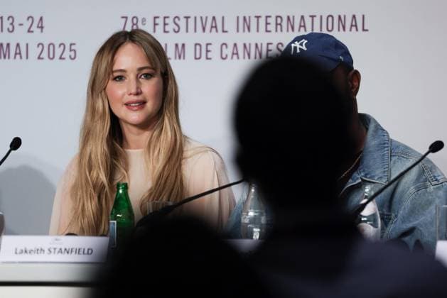 78eme Festival International du Film de Cannes Press conference for the film Die my love 78th Cannes International Film Festival Press conference for the film Die My Love 444562 2025 05 18 Alpes Maritimes Cannes France Lawrence, Jennifer  Copyright: xTerencexBaelenx STAR_444562_039