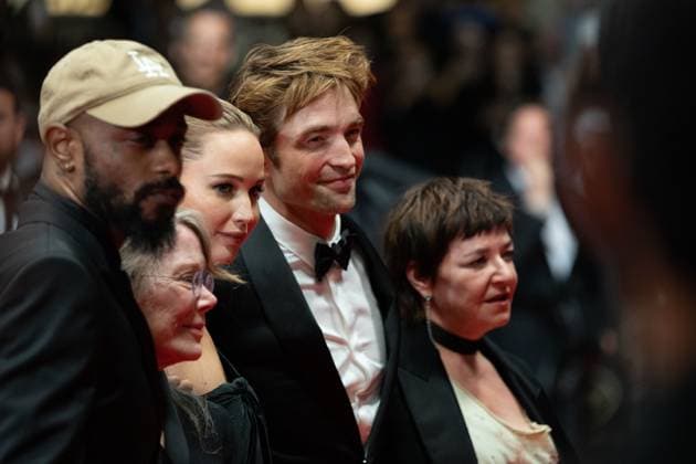 Entertainment Themen der Woche KW20 Die My Love red carpet in Cannes CANNES, FRANCE - MAY 17: LaKeith Stanfield, Sissy Spacek, Jennifer Lawrence, Robert Pattinson, Lynne Ramsay attend the Die My Love red carpet at the 78th annual Cannes Film Festival at Palais des Festivals on May 17, 2025 in Cannes, France CAP KA Kristina Afanasyeva Cannes Alpes-Maritimes France Copyright: xKristinaxAfanasyeva CapitalxPicturesx