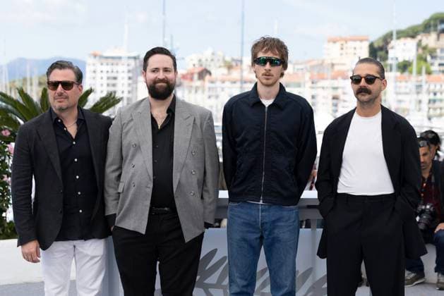 Slauson Rec photocall at the 78th Cannes International Film Festival Kevin Knight, Matt Zien, Leo Lewis O Neil and Shia LaBeouf at the Slauson Rec photocall at the 78th Cannes International Film Festival at Palais des Festivals in Cannes, France, on May 18, 2025 Jacovides Moreau Bestimage Slauson Rec photocall at the 78th annual Cannes Film Festival at Palais des Festivals in Cannes, France, on May 18, 2025 Cannes France  Copyright: xJACOVIDES-MOREAUx xBESTIMAGExJACOVIDES-MOREAUx xBESTIMAGEx