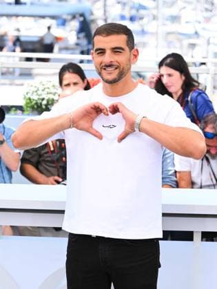 Cannes, France, France: Cannes, 78th Cannes Film Festival 2025 - day 6 - Photocall of the film Le Roi Soleil . In the photo: Sofiane Zermani Cannes France  - ZUMAp169 20250518_zea_p169_1071 Copyright: xAlbertoxTerenghix