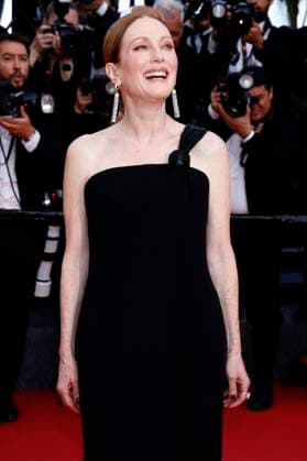 Julianne Moore bei der Premiere des Kinofilms The Phoenician Scheme Der phönizische Meisterstreich auf dem Festival de Cannes 2025 78. Internationale Filmfestspiele von Cannes im Palais des Festivals. Cannes, 18.05.2025