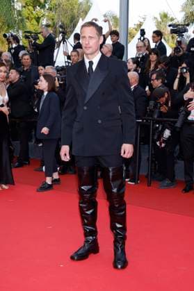 Alexander Skarsgard bei der Premiere des Kinofilms The Phoenician Scheme Der phönizische Meisterstreich auf dem Festival de Cannes 2025 78. Internationale Filmfestspiele von Cannes im Palais des Festivals. Cannes, 18.05.2025