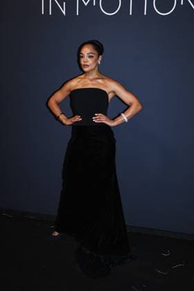 Cannes, Arrivals at the photocall of the 2025 Kering Women In Motion Awards and Cannes Film Festival Presidential Dinner event during the 78th Cannes Film Festival Cannes, Arrivals at the photocall of the 2025 Kering Women In Motion Awards and Cannes Film Festival Presidential Dinner event during the Festival de Cannes. In the photo: Tessa Thompson (Singer and actress) Milan Italy  Copyright: xIPA ABACAx