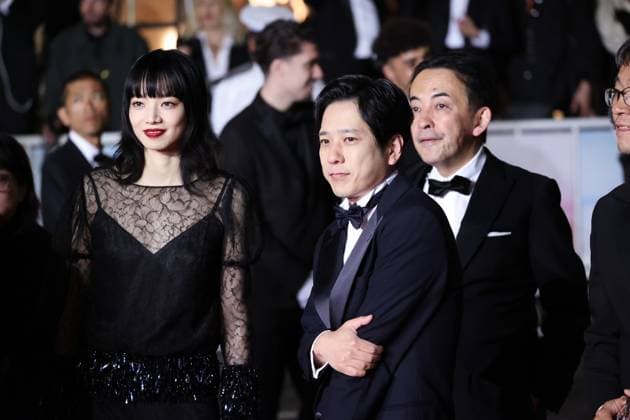 Exit 8 Red Carpet at the 78th Annual Cannes Film Festival Kazunari Ninomiya and Nana Komatsu Exit 8 Red Carpet at the 78th Annual Cannes Film Festival in Cannes, France on May 18, 2025.  Copyright: x Chassery+Courdjix