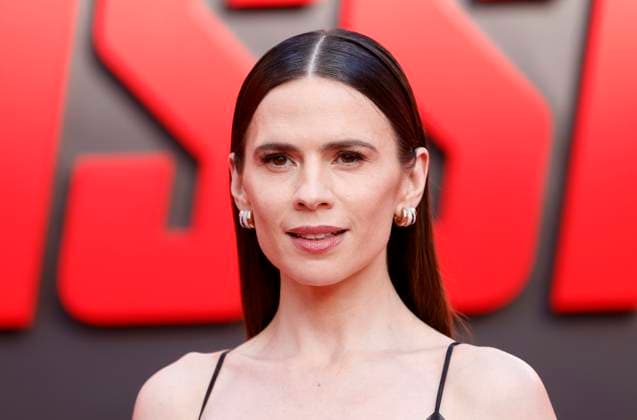 Hayley Atwell arrives on the red carpet at the Mission: Impossible The Final Reckoning New York Premiere at Lincoln Center on Sunday, May 18, 2025 in New York City.  NYP20250518232 JOHNxANGELILLO