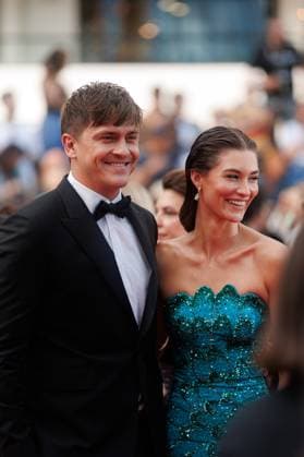 Festival de Cannes - The Phoenician Scheme Red Carpet Nicolas Krause und Grace Elizabeth bei der Premiere zu The Phoenician Scheme während der 78. Filmfestspiele in Cannes im Palais de Festival am 18.05.2025. Copyright: xEventpressxKochanx